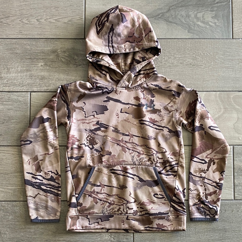 Under Armour Boys Camo Hoodie